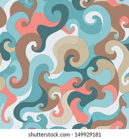 wave seamless pattern