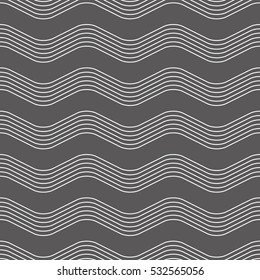 Wave Seamless Pattern.