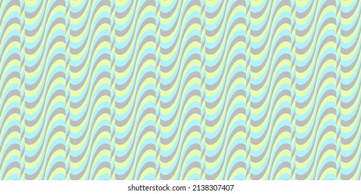 Wave seamless pattern background. Vector illustration