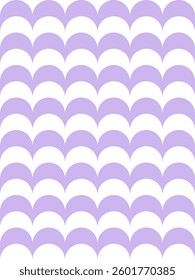 Wave Seamless Pattern Background Violet Lilac