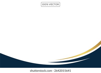 wave separator footers, modern dividers shapes vector illustration element template 05