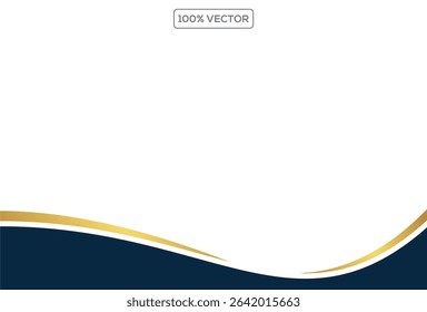 wave separator footers, modern dividers shapes vector illustration element template
