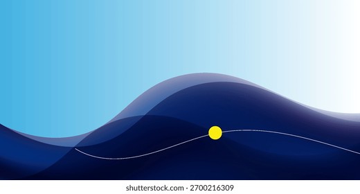 Fondo de forma de onda, fondo de pantalla abstracto. La forma de onda se utiliza para hacer un flujo. El color azul y blanco se utiliza para hacerlo más claro.

