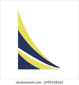 Wave Shape Certificate Border Corner