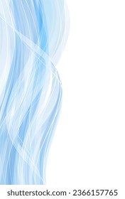 wave silk summer blue background