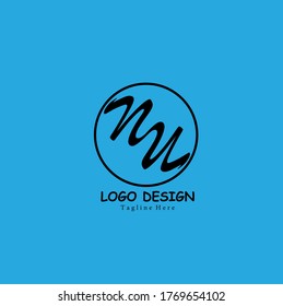 Welleneinfaches Logo-Design, natürliches Design 