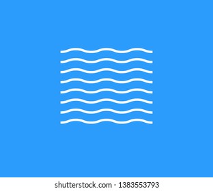 Wave simple wavy line, smooth pattern, Black & white, web design, greeting card, textile, Technology background, Eps 10 vector illustration