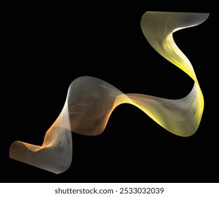 Wave Sound Color Flow Dark 