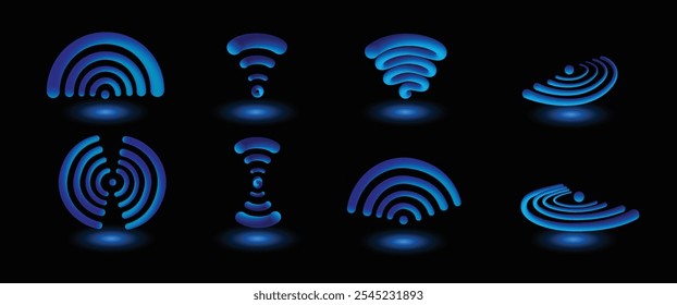 Sonido onda Wifi Efecto