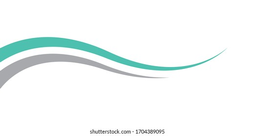 wave spalsh swoosh logo vector