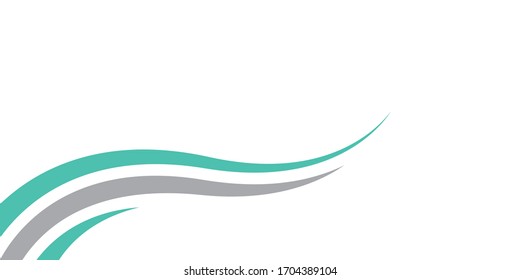 wave spalsh swoosh logo vector