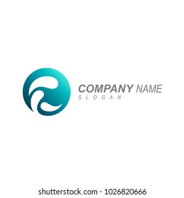 Wave Splash Logo Template