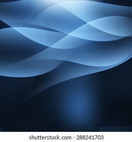 wave square blue background beautiful pale sky business abstract vector illustration