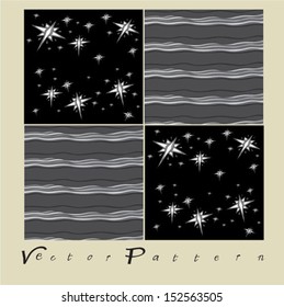 Wave and Stars pattern