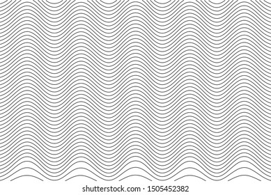 Wave Stripe Abstract Background vector