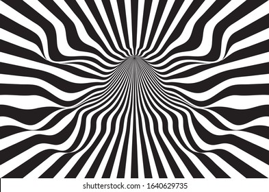 Wave Stripe Abstract Background vector