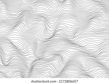 Wave Stripe Background abstract - textura simple para el diseño de contenido. Vector EPS10