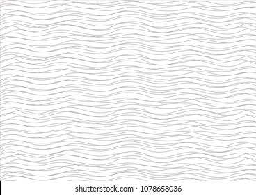 Wave Stripe Background - simple texture for your design. EPS10 vector