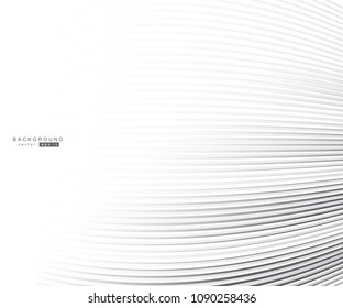 Wave Stripe Background - simple texture for your design. Abstract line background, EPS10 vector 