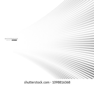 Wave Stripe Background - simple texture for your design. Abstract line background, EPS10 vector 