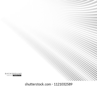 Wave Stripe Background - simple texture for your design. Abstract line background, EPS10 vector 