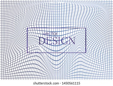 Wave Stripe Background - simple texture for your design. EPS10 vector.Abstract vector background. Halftone gradient gradation. Vibrant trendy texture.