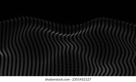 Wave Stripe Background - simple texture for your design. EPS10 vector.
