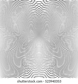 Wave Stripe Background - simple texture for your design. EPS10 vector.