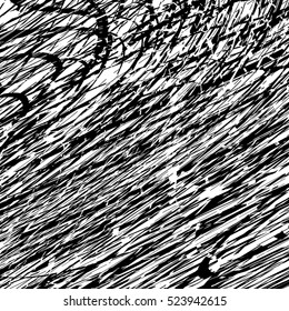 Wave Stripe Background - simple texture for your design. EPS10 vector.