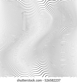 Wave Stripe Background - simple texture for your design. EPS10 vector.