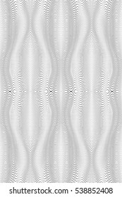 Wave Stripe Background - simple texture for your design. EPS10 vector.