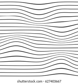 Wave stripe background. Simple texture for your design. Vector illustration.