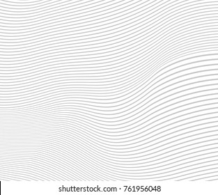 Wave Stripe Background - simple texture for your design. EPS10 vector