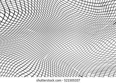 Wave Stripe Grid  Background - simple texture for your design. EPS10 vector.