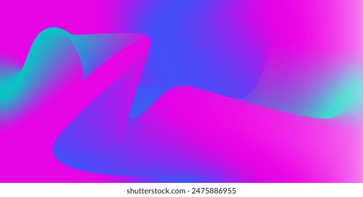 Abstrakter Hintergrund im Wellenstil in Blau, Lila und Hellblau geeignet für Banner-Materialien, Vorlagen