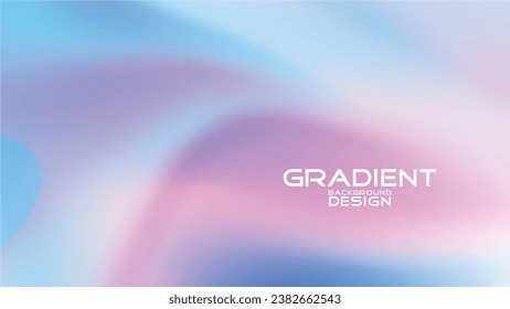 Wellenstil mit Farbverlauf-Hintergrund-Design.