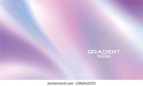 Estilo de onda con diseño de fondo de color degradado.