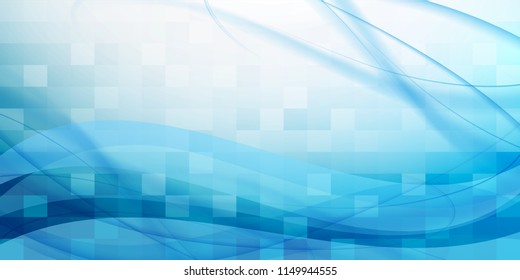 Wave summer curve background