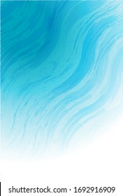 Wave Summer greeting card background