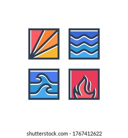 Logo-Design für Wellenfeuer