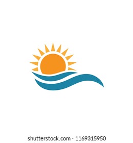 wave sun logo