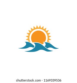 wave sun logo