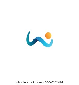 Wave Sunset Beach Color Scheme