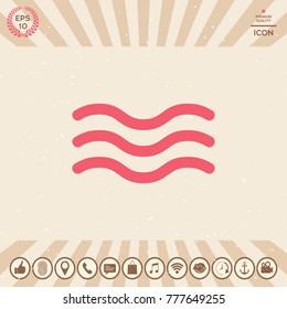 Wave symbol Icon