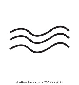 wave symbol icon illustration design