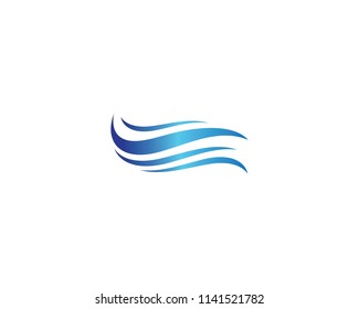 Wave symbol illustration