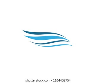 Wave symbol illustration