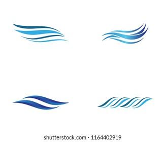 Wave symbol illustration
