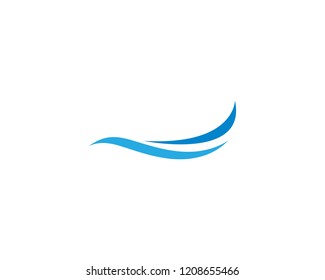 Wave symbol illustration