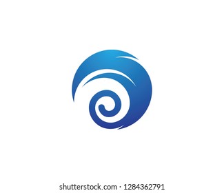 Wave Symbol Illustration Stock Vector (Royalty Free) 1284362791 ...